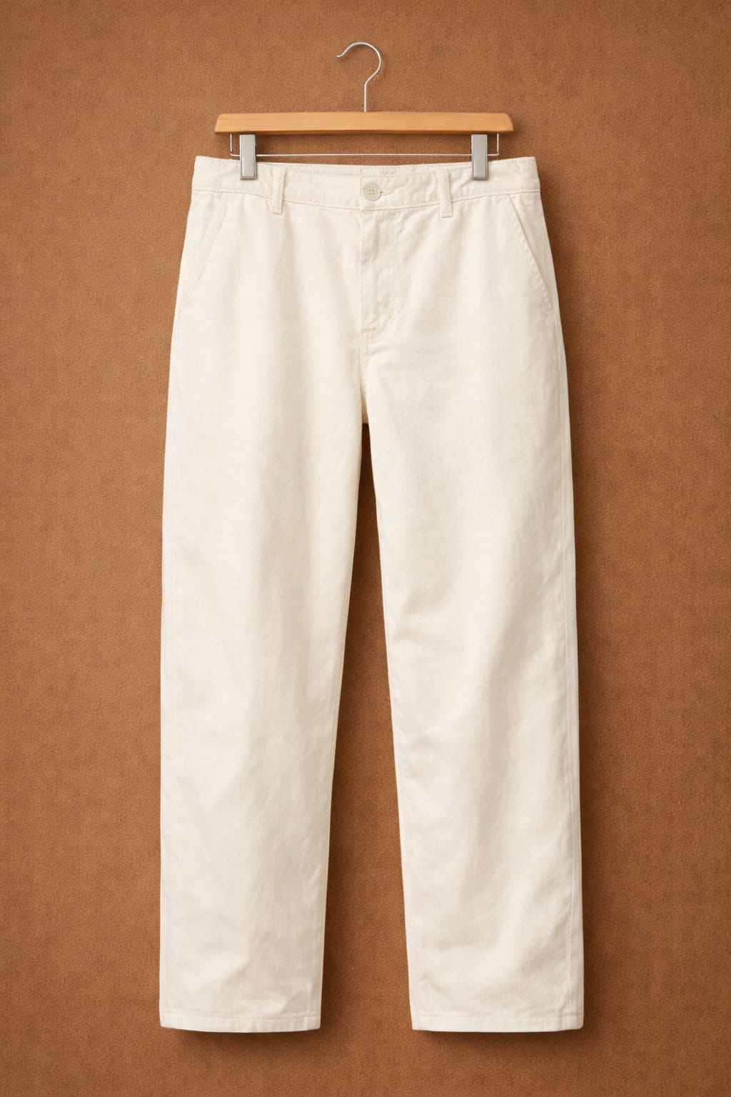 UpperQuest Cream Straight Fit Men's Pants | Stylish Casual & Daily Wear Trousers 👖